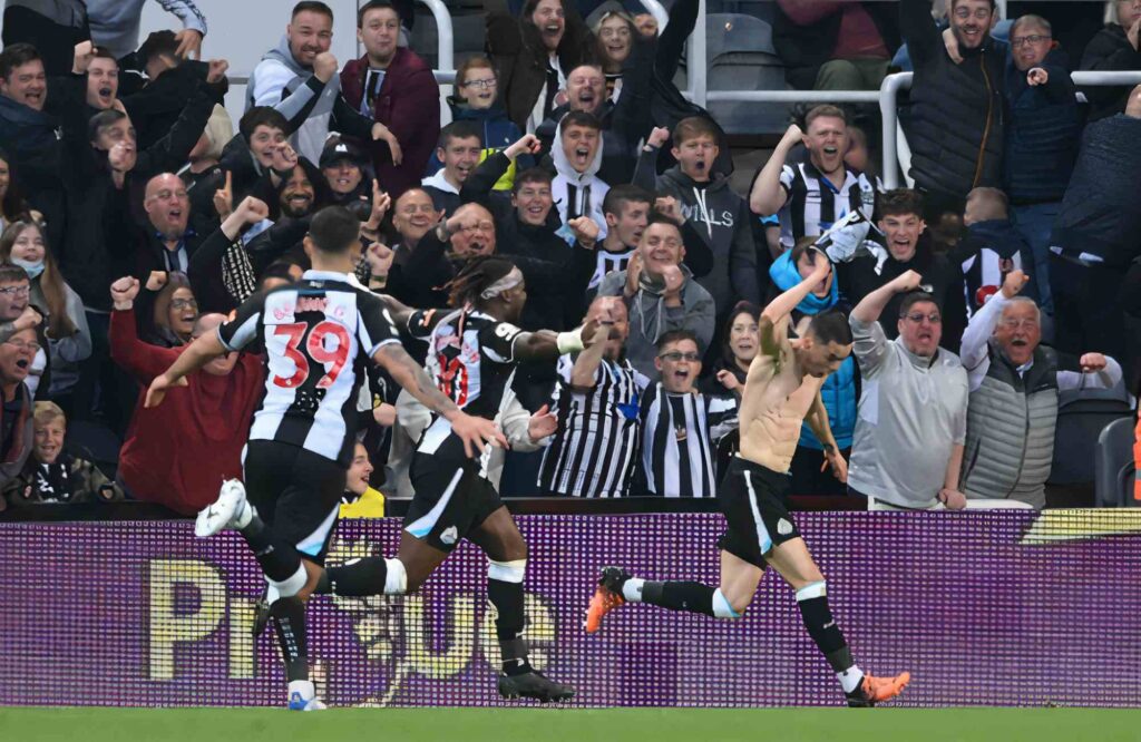 Gol de Miguel Almirón - Foto captura de pantalla