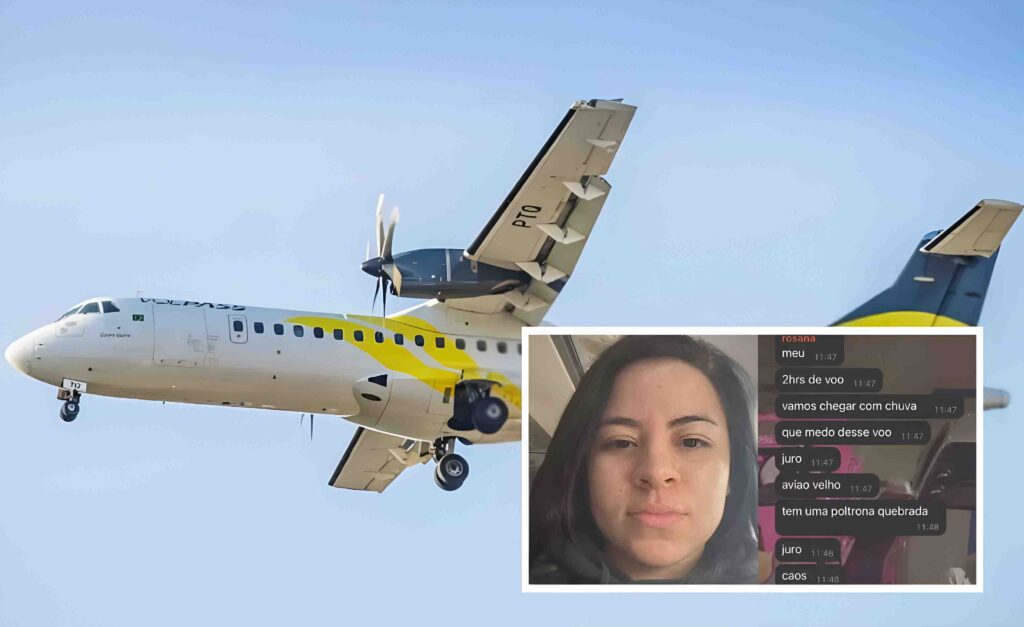 Mensaje de Rosana Santos Xavier desde el avión antes del trágico accidente aéreo en Brasil.