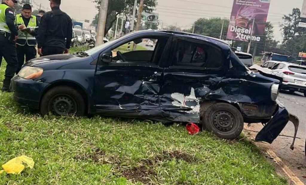 Acciddnnte fatal en zona Ñu Guazu
