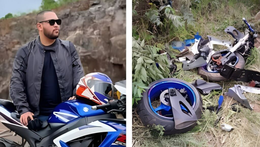 Accidente de moto fatal en Caaguazu