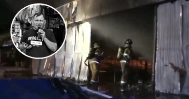 Impactante incendio en Guarambaré: trabajador murió atrapado dentro de un comercio