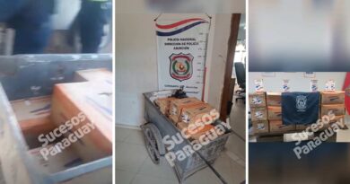 Lo sorprendieron transportando leche de la merienda escolar y fue detenido