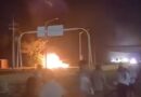 VIDEO: Noche de terror en Pedrozo: camión sin frenos arrastra vehículos y provoca un incendio