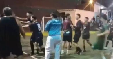 Lambaré: torneo de fútbol en una capilla terminó con disparos, un herido y un detenido – VIDEO